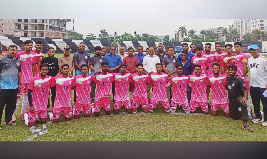 গোল্ডকাপ ফুটবলে লক্ষ্মীপুরকে ৩-০ গোলে হারিয়ে জোন ফাইনালে কুমিল্লা